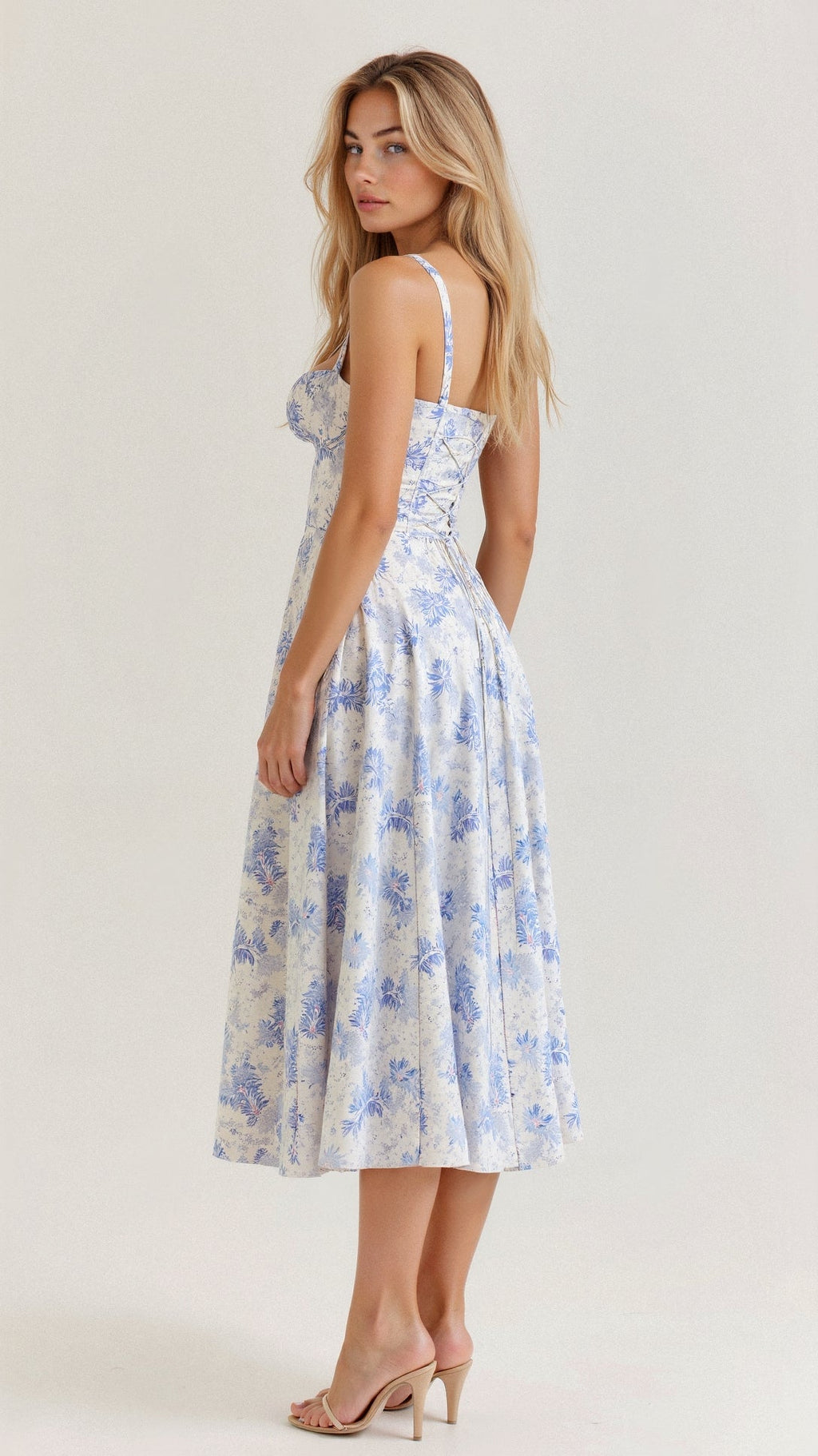 Kiana Korsett Midikleid