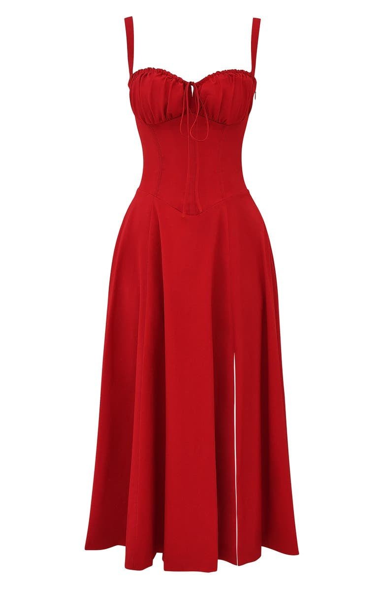 Kiana Korsett Midikleid
