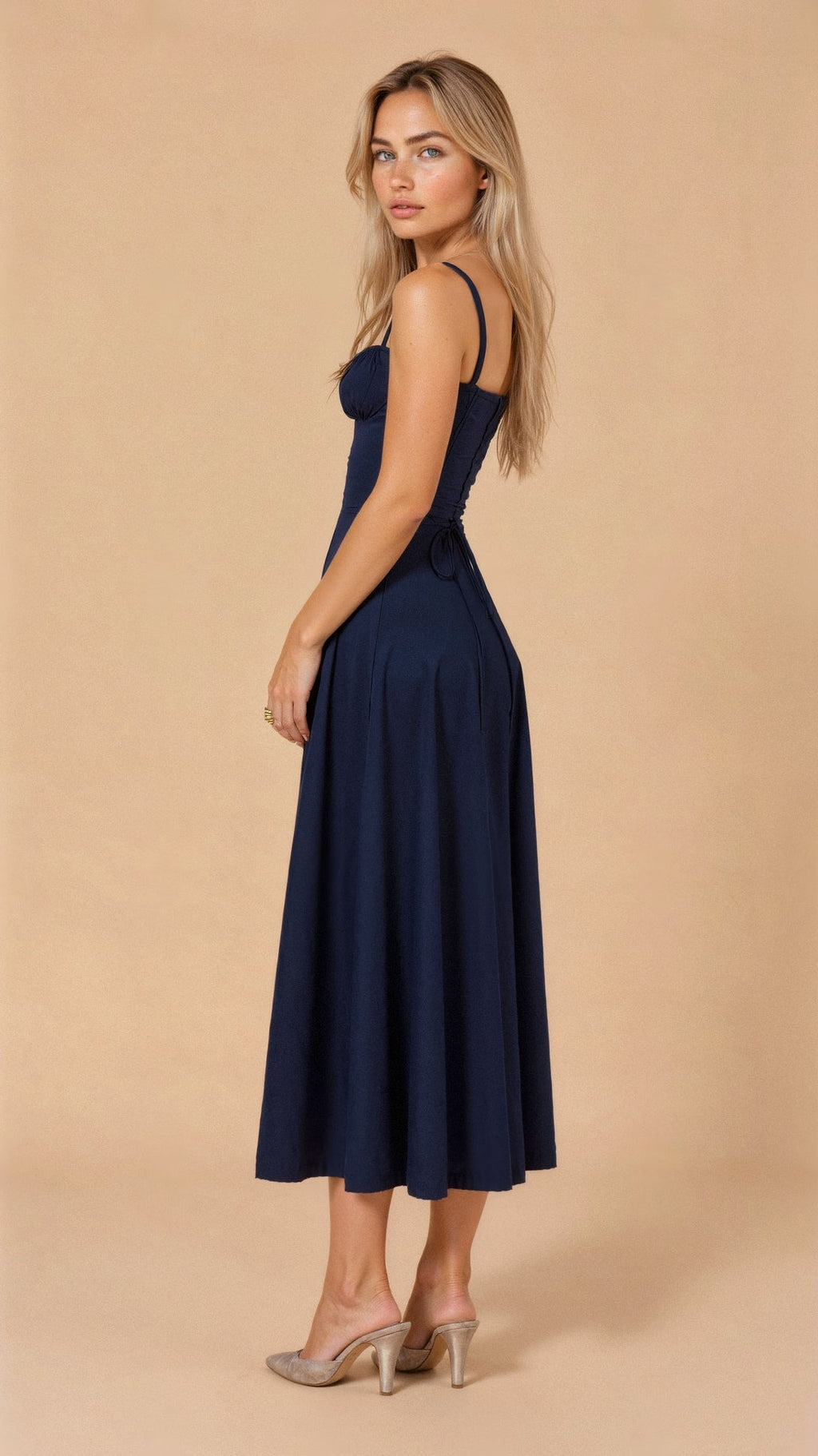 Kiana Korsett Midikleid