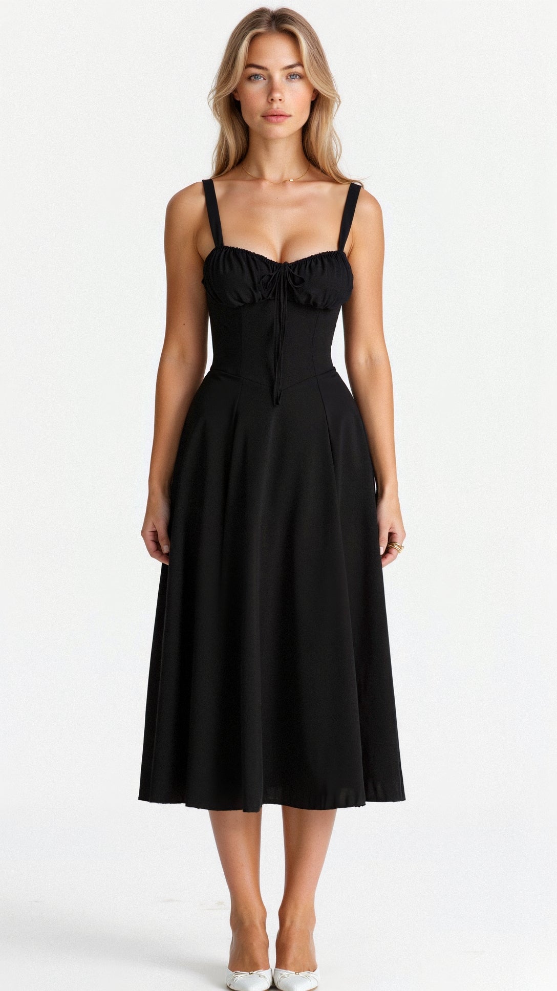 Kiana - Taillenkleid - Bustier - Design - Kleider - Schwarz - Müller Mode