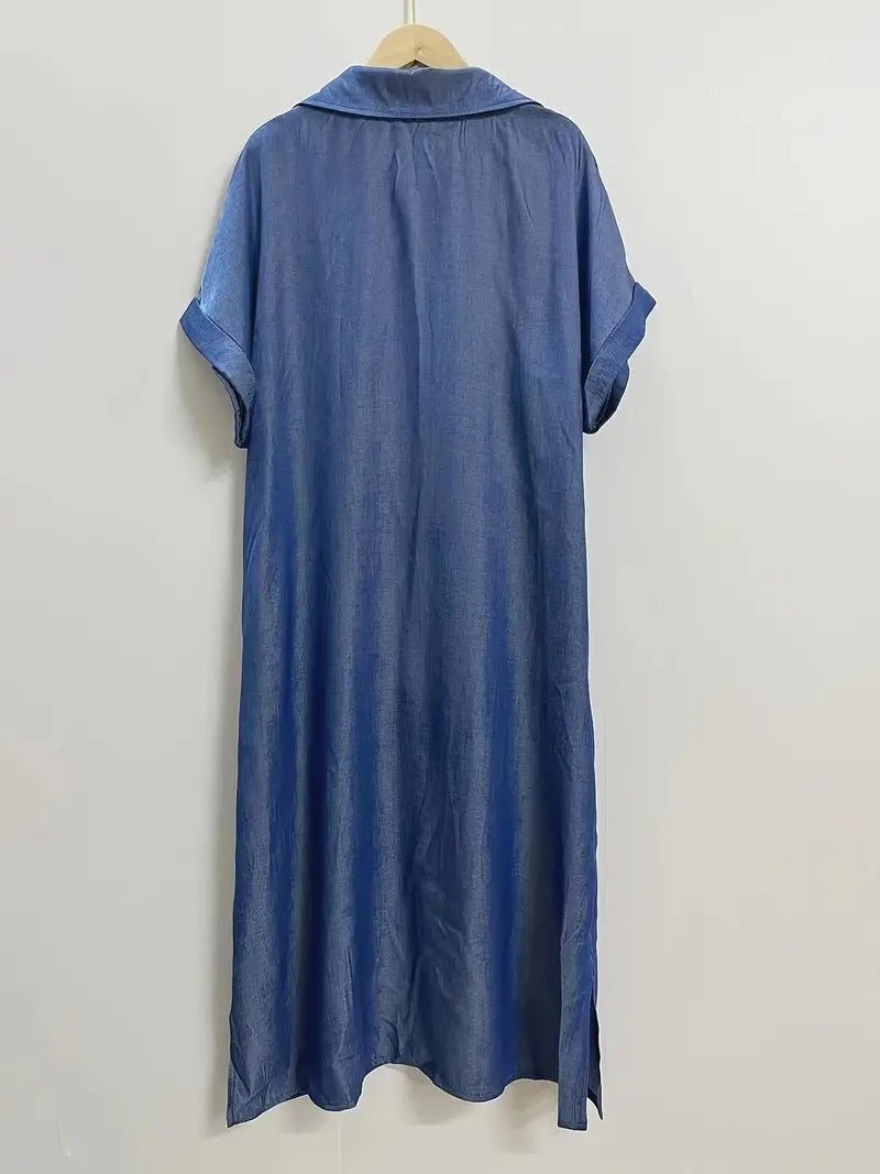 Lina Lockeres Denim-Kleid